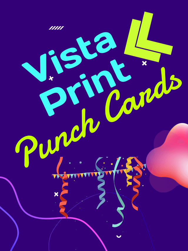 Vista Print Punch Cards
